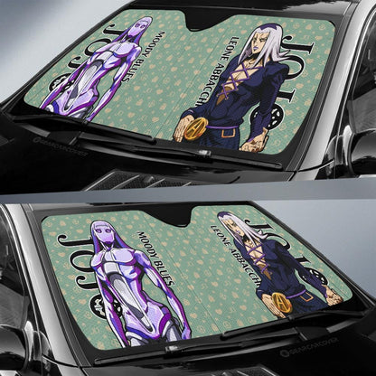 Leone Abbacchio Car Sunshade Custom Bizarre Adventure Car Accessories