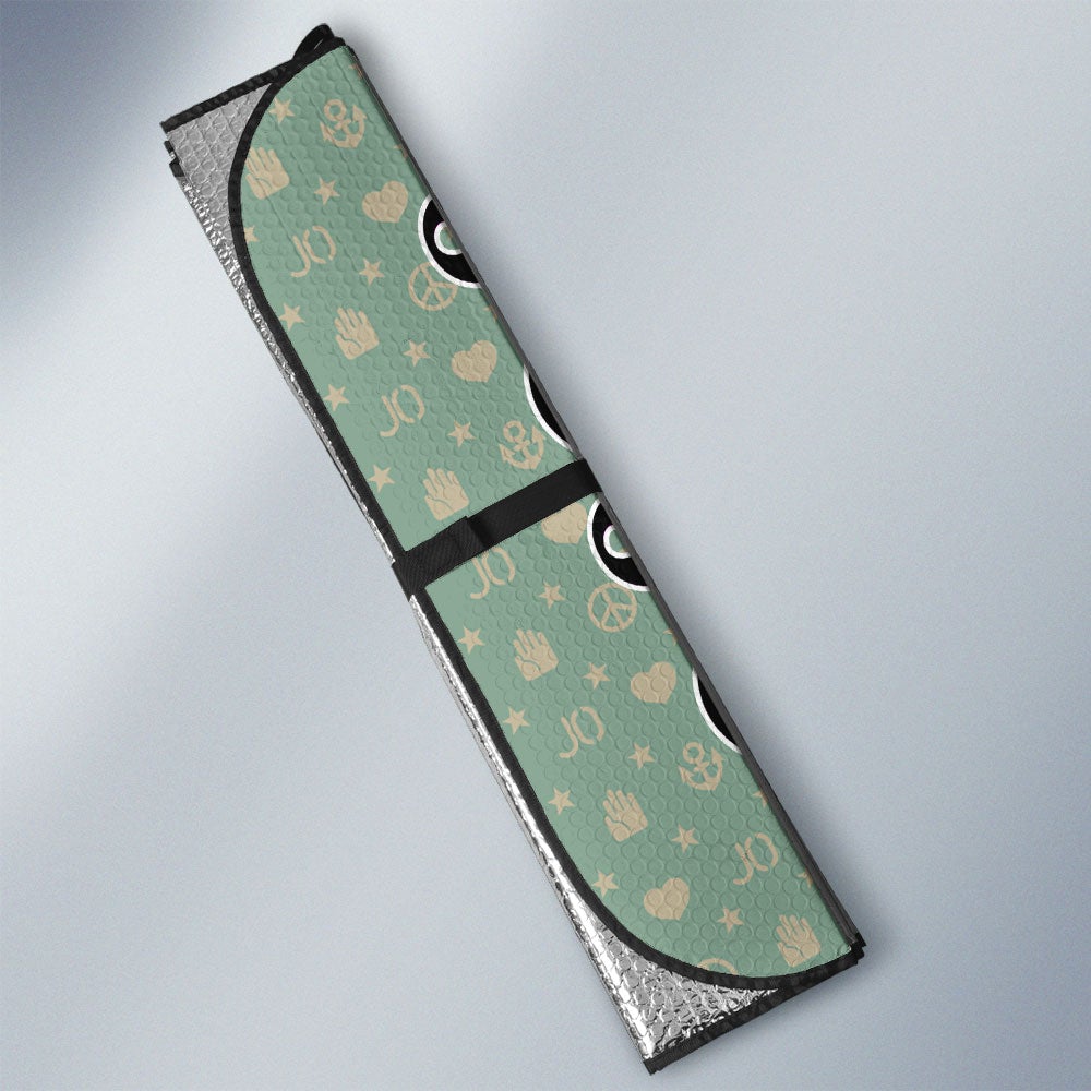 Leone Abbacchio Car Sunshade Custom Bizarre Adventure Car Accessories