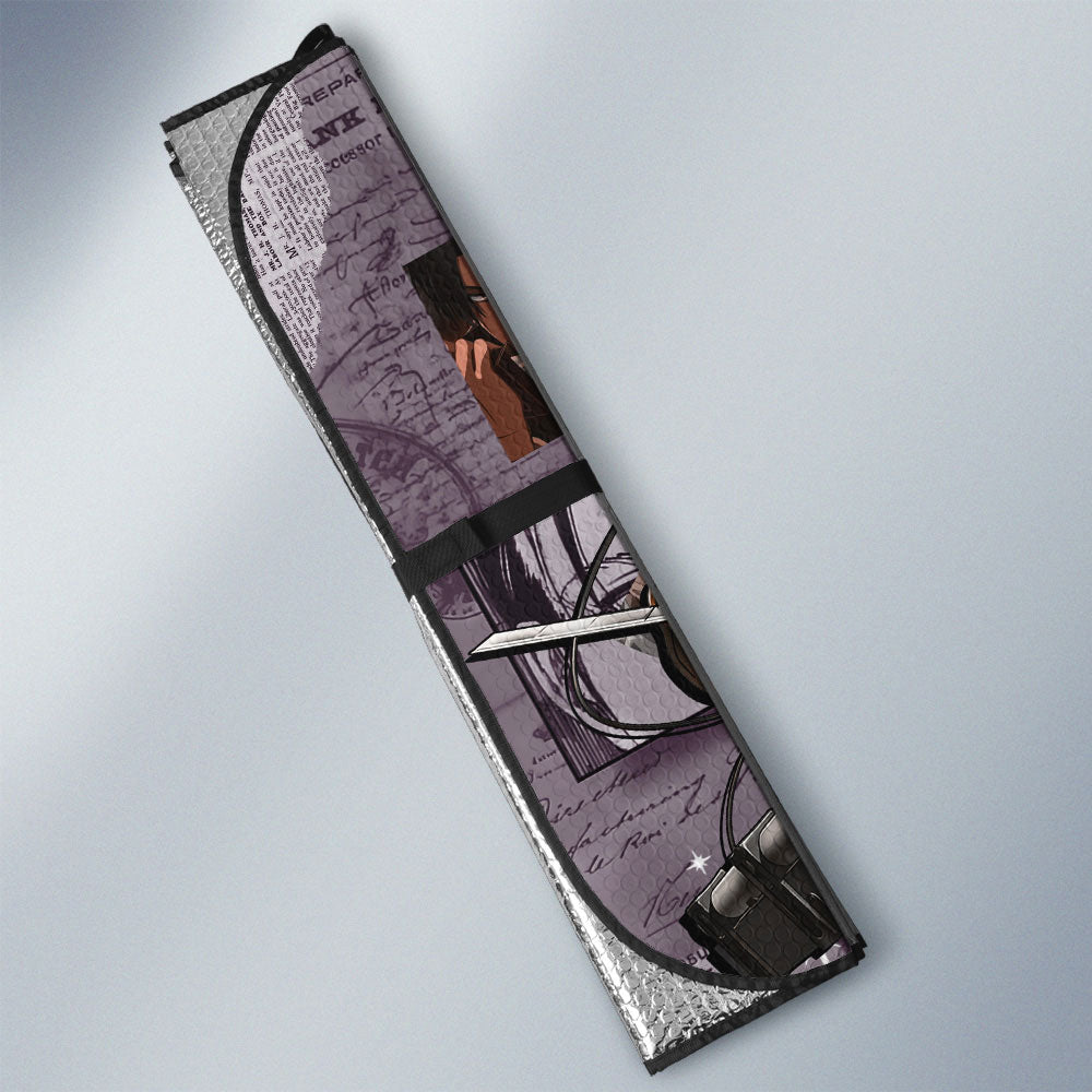 Levi Ackerman Car Sunshade Custom Car Interior Accessories