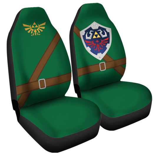 The Legend Of Zelda Car Seat Covers Link Original Suit Costume Seat Covers Green