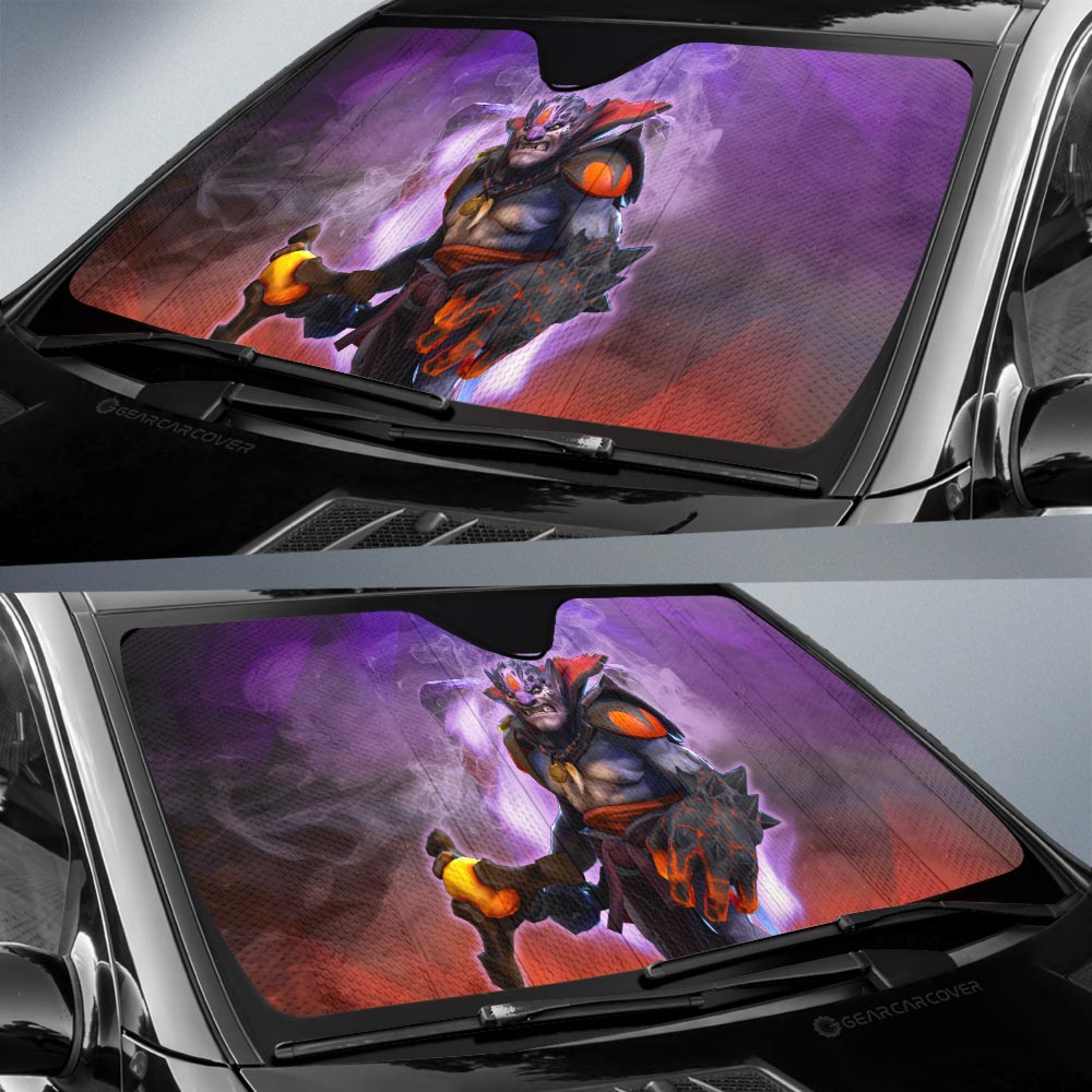 Lion Car Sunshade Custom Car Accessories