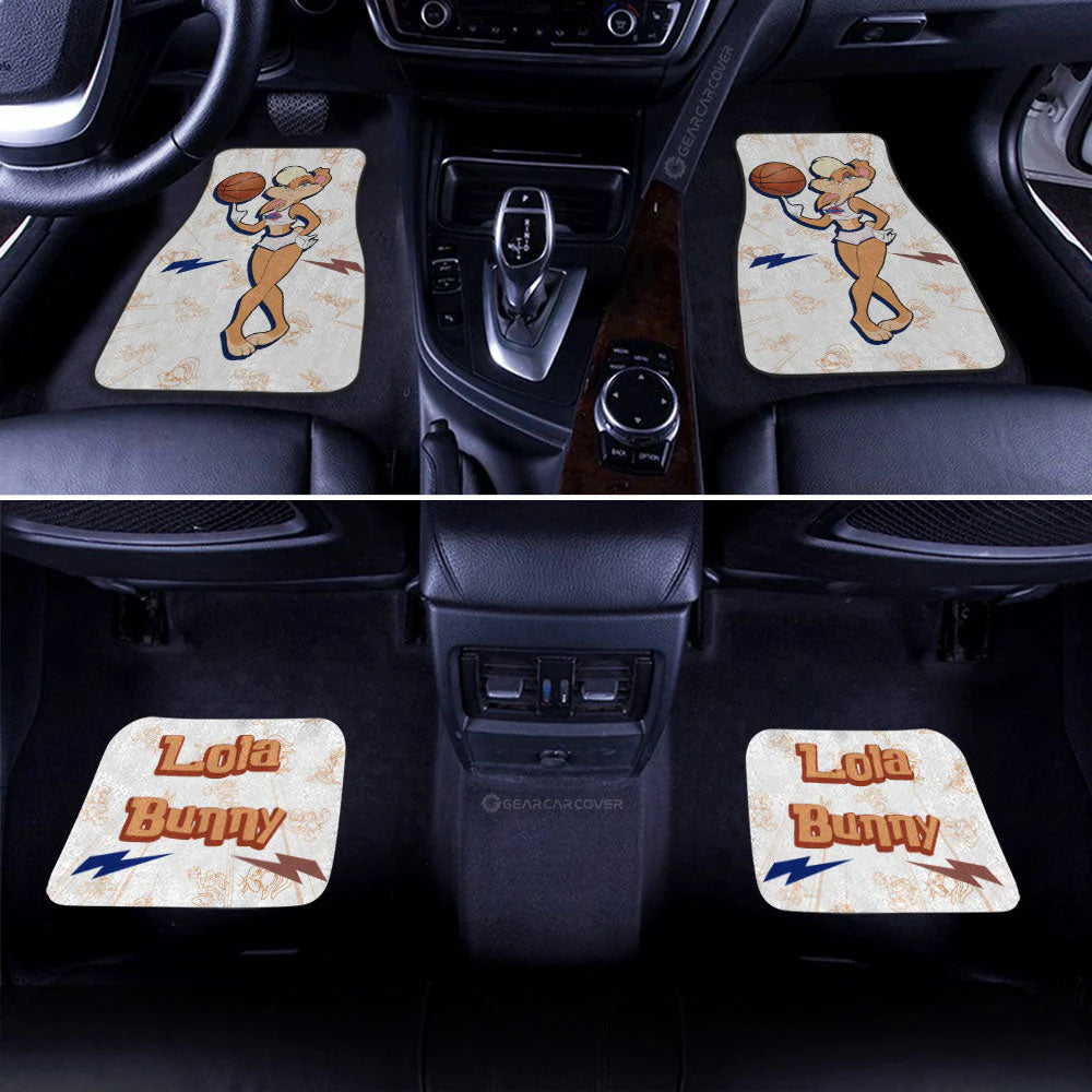 Looney Tunes Car Floor Mats Looney Tunes Lola Bunny Character Pattern Car Mats