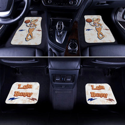 Looney Tunes Car Floor Mats Looney Tunes Lola Bunny Character Pattern Car Mats