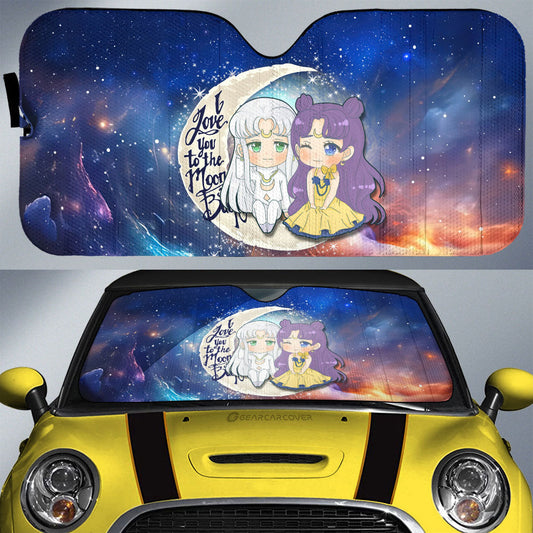 Luna And Artemis Car Sunshade Custom Car Accessories