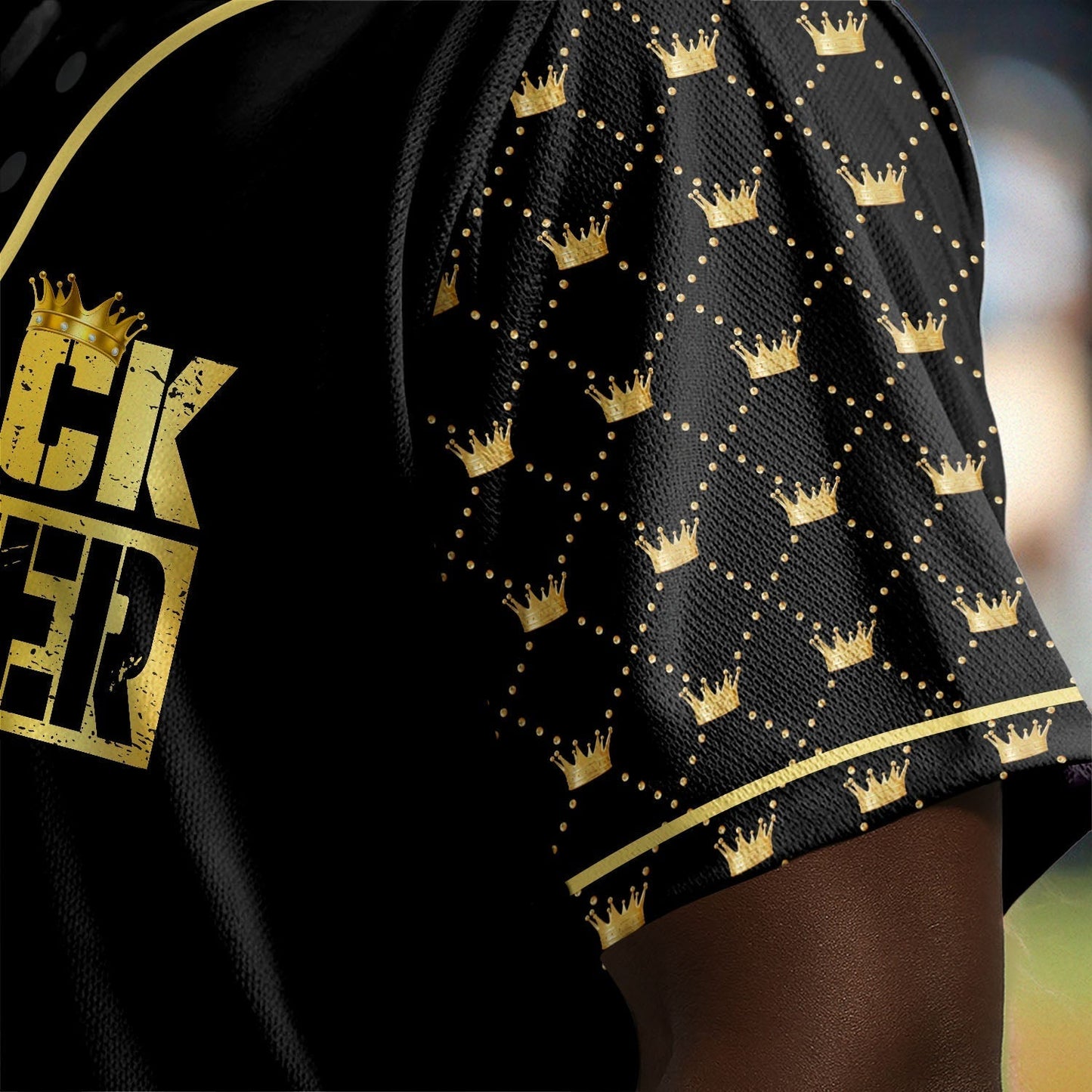 Black Father Black Leader Black King - African American Baseball Jersey - Gift for Black Dad, Grandpa, Husband