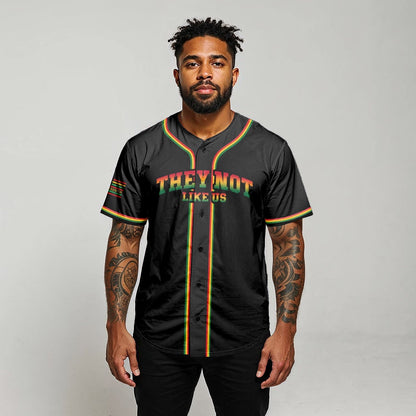 My Skin Color Is Not A Crime - African American Baseball Jersey - Gift for Black Dad, Grandpa, Husband