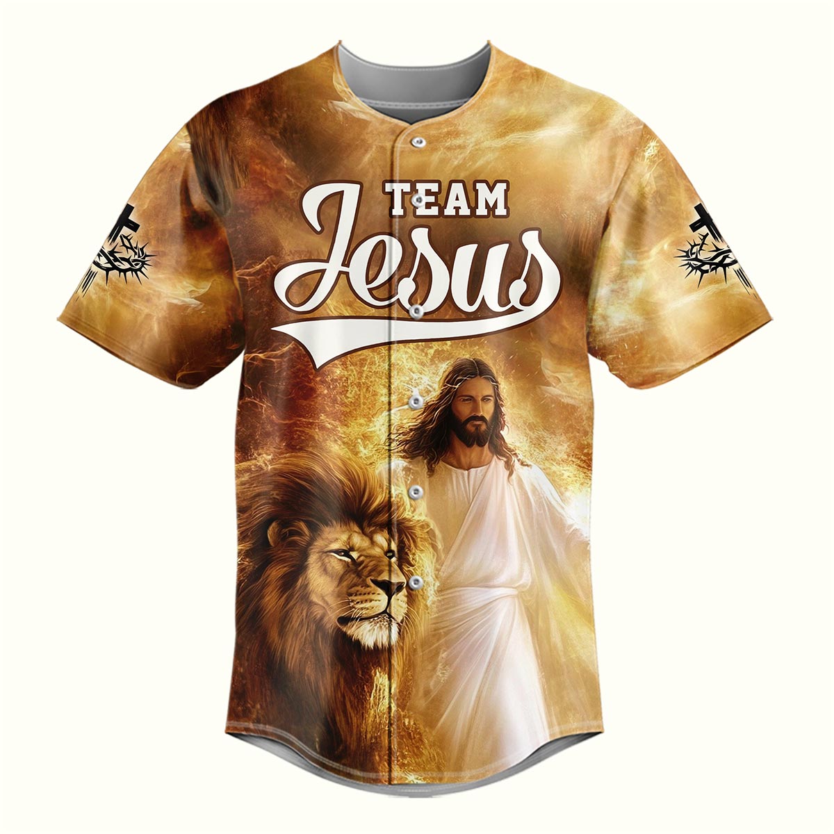 Team Jesus – Lion of Judah Baseball Jersey Bundle