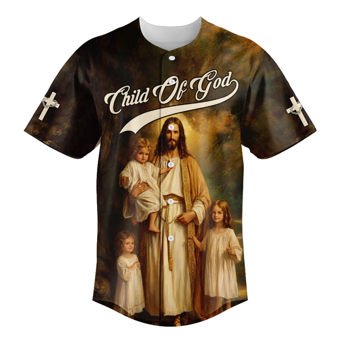 Child of God – Divine Embrace Baseball Jersey Bundle