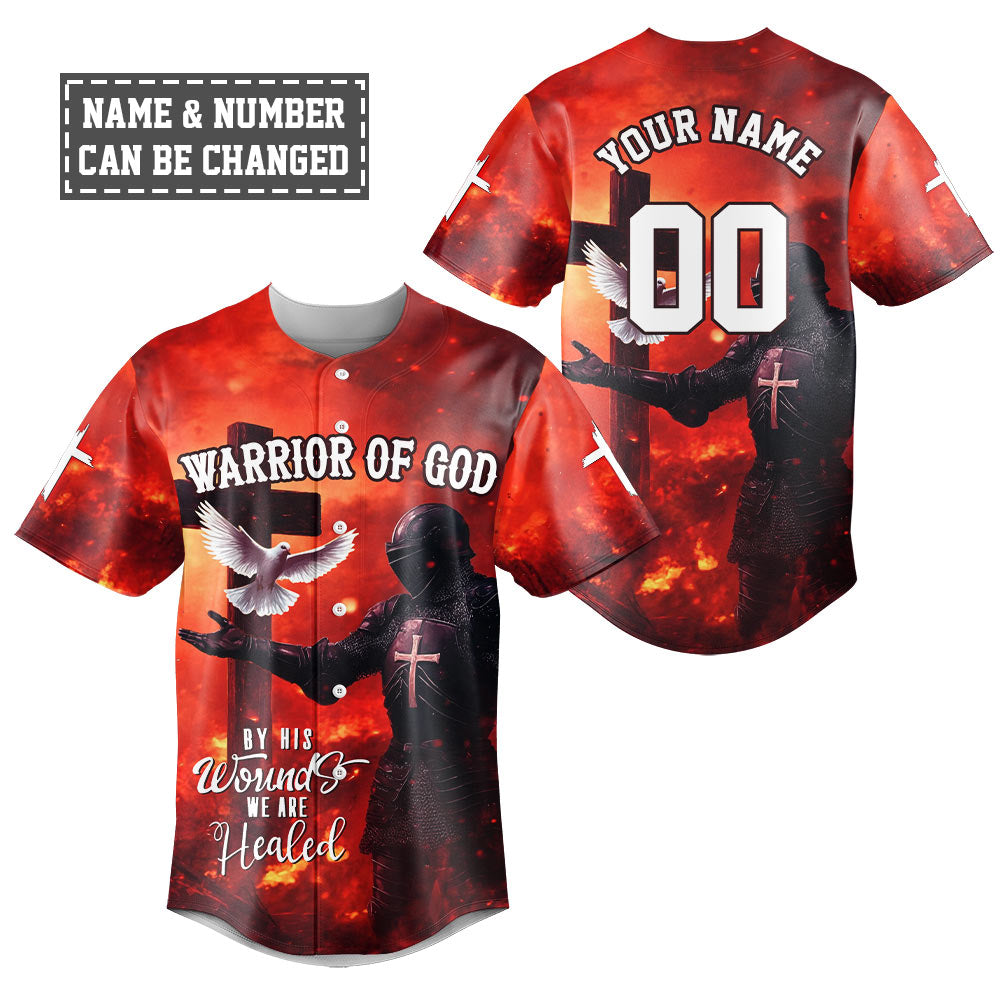 By His Wounds We Are Healed Baseball Jersey Bundle