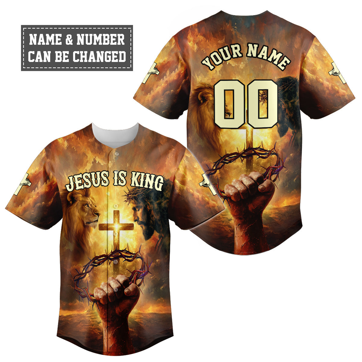 Jesus Is King Baseball Jersey Bundle