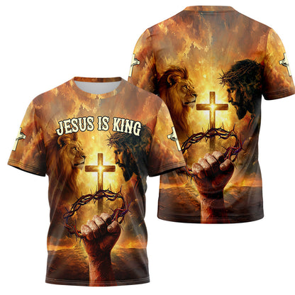 Jesus Is King 3D TShirt