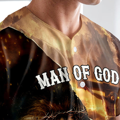 Man Of God Redeemed Strength Baseball Jersey Bundle