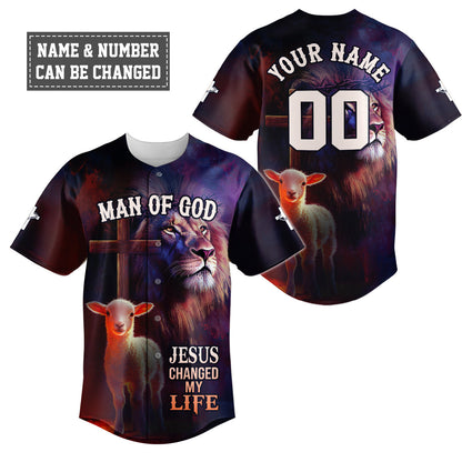 Jesus Changed My Life Baseball Jersey Bundle