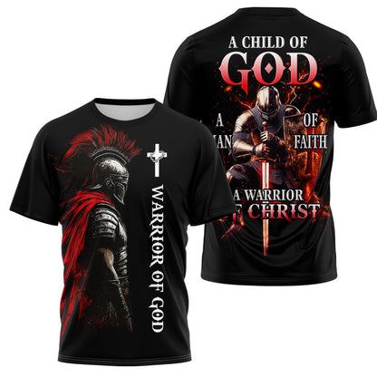 Warrior Of Christ 3D TShirt
