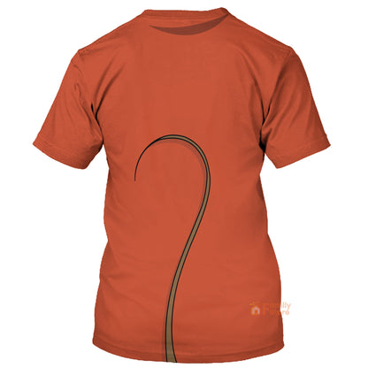 Jaq Cinderella Costume T-Shirt