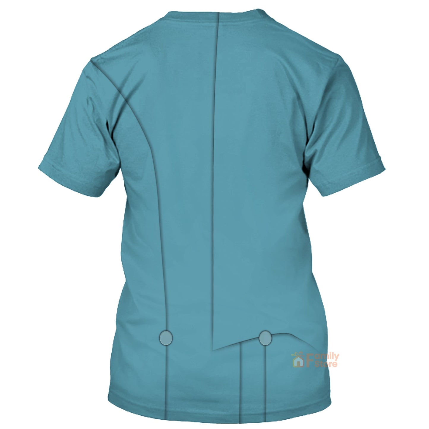 Ezra Hitchhiking Ghosts Haunted Mansion Costume T-Shirt For Men