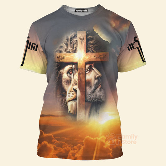 Jesus Is My King My Lord My Savior - 3D TShirt