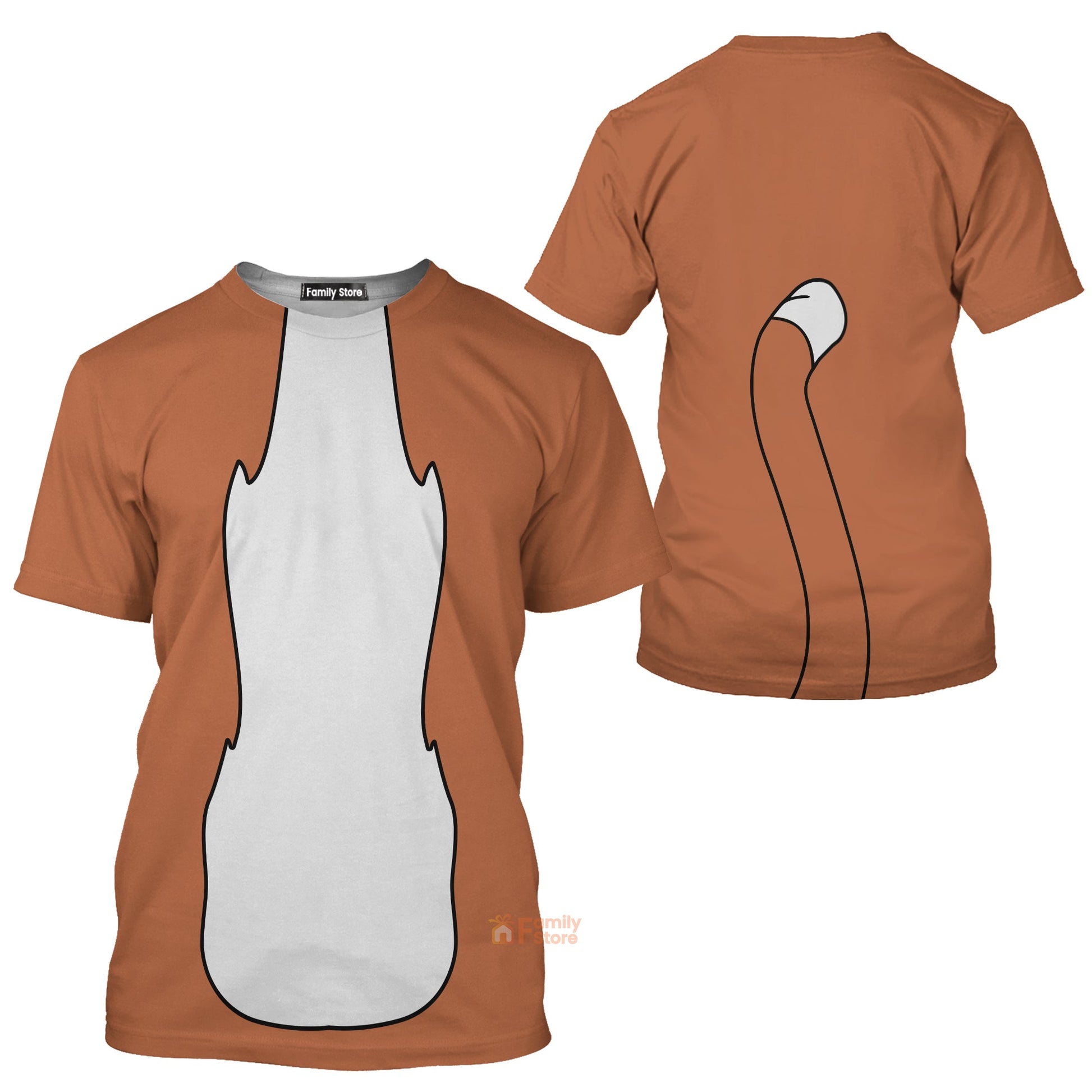 Thomas O'Malley Disney Aristocats Costume T-Shirt For Men