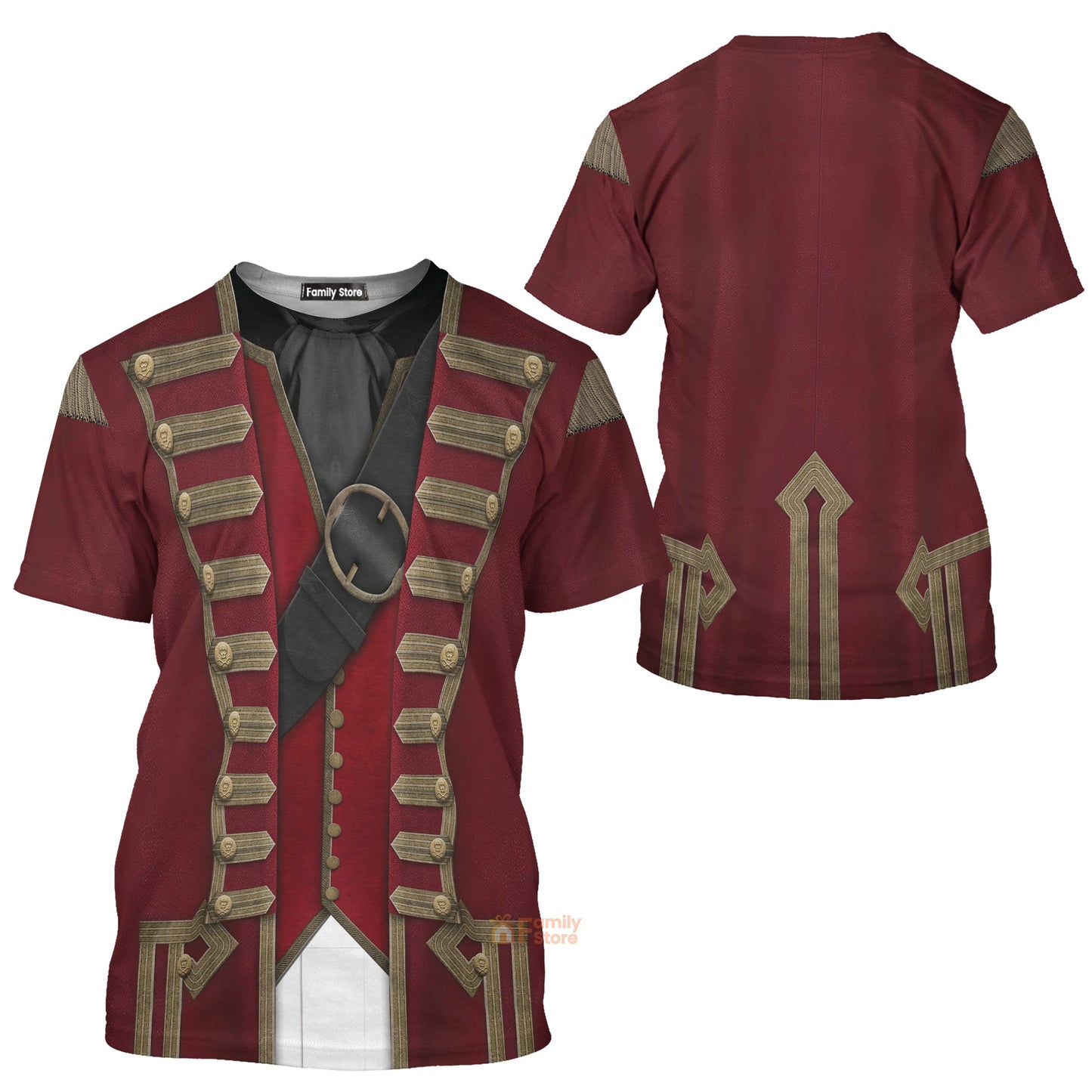 Captain Hook Peter Pan & Wendy Costume T-Shirt