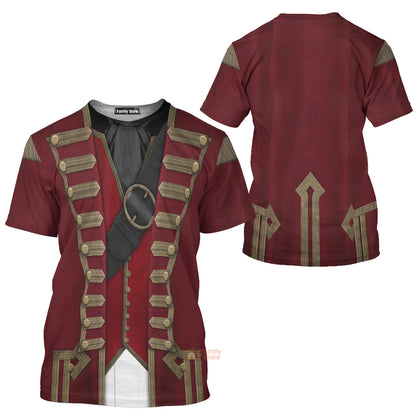 Captain Hook Peter Pan & Wendy Costume T-Shirt