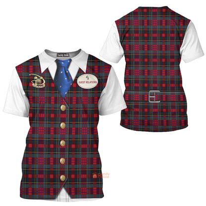Guest Relations Outfit Disney Cast Member Costume T-Shirt For Men