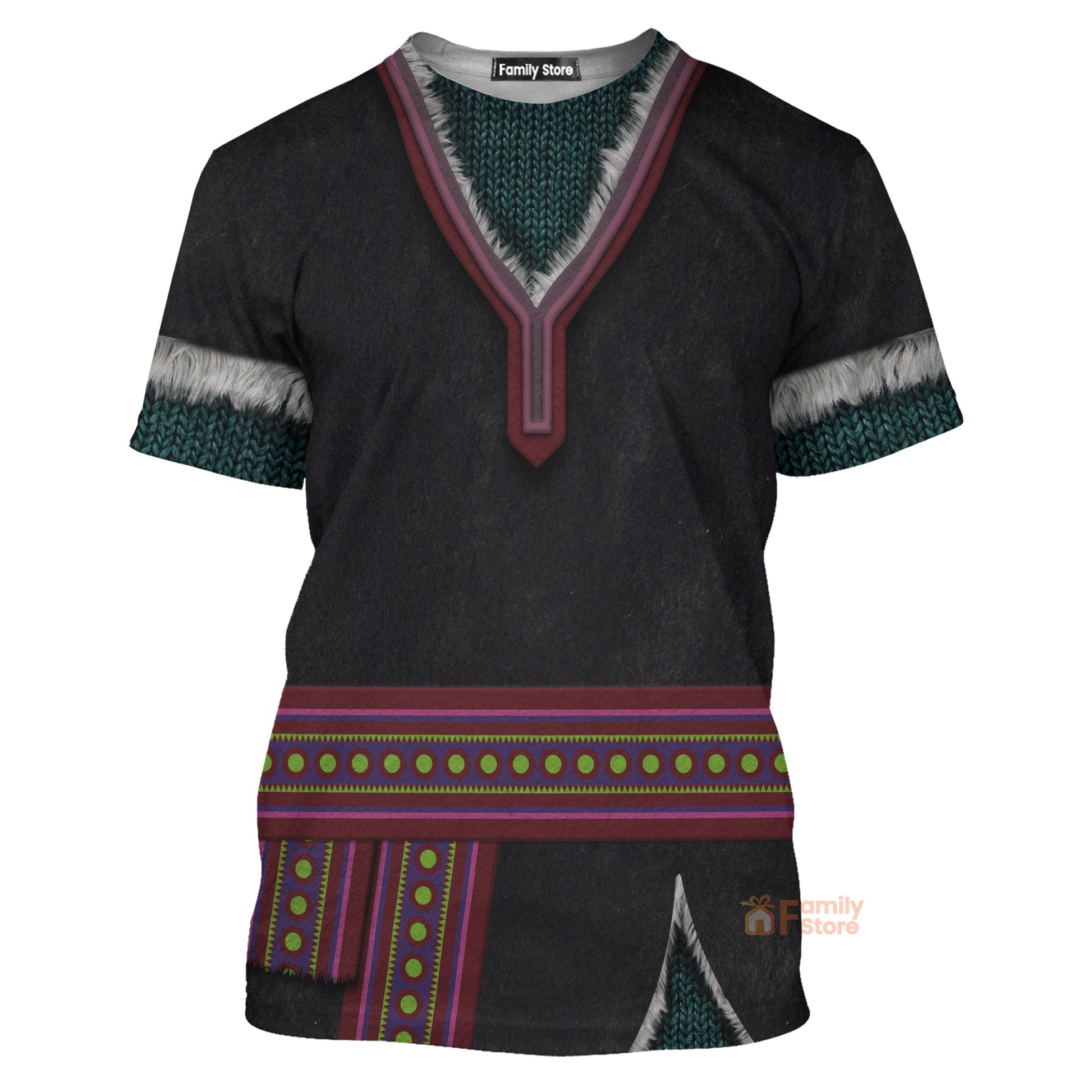 Kristoff Frozen T-Shirt 3D For Men & Women