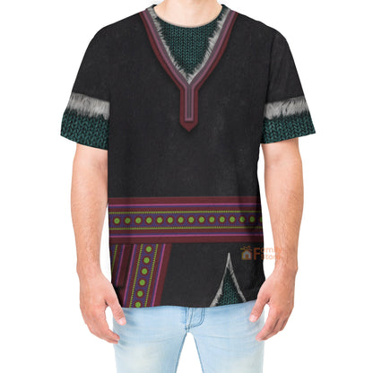 Kristoff Frozen T-Shirt 3D For Men & Women