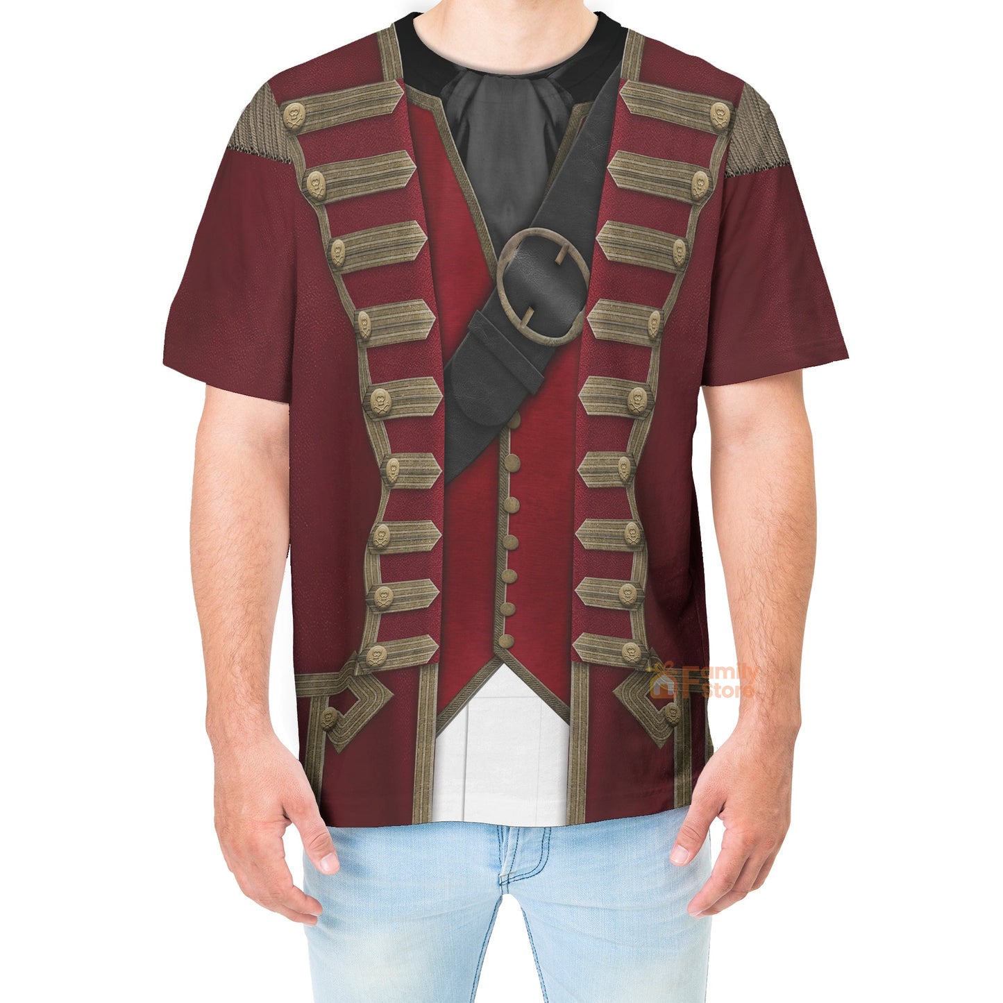 Captain Hook Peter Pan & Wendy Costume T-Shirt