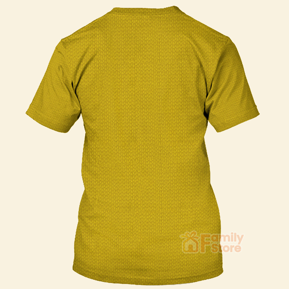 SaTr Into Darkness Gold - 3D TShirt