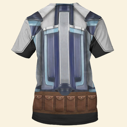 Stwa Jango Fett Costume T-Shirts For Men