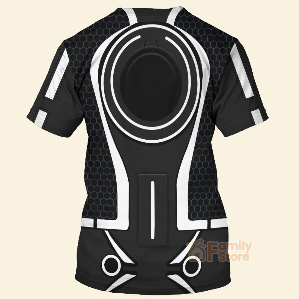 Sam Flynn Tron Legacy Costume - 3D Tshirt