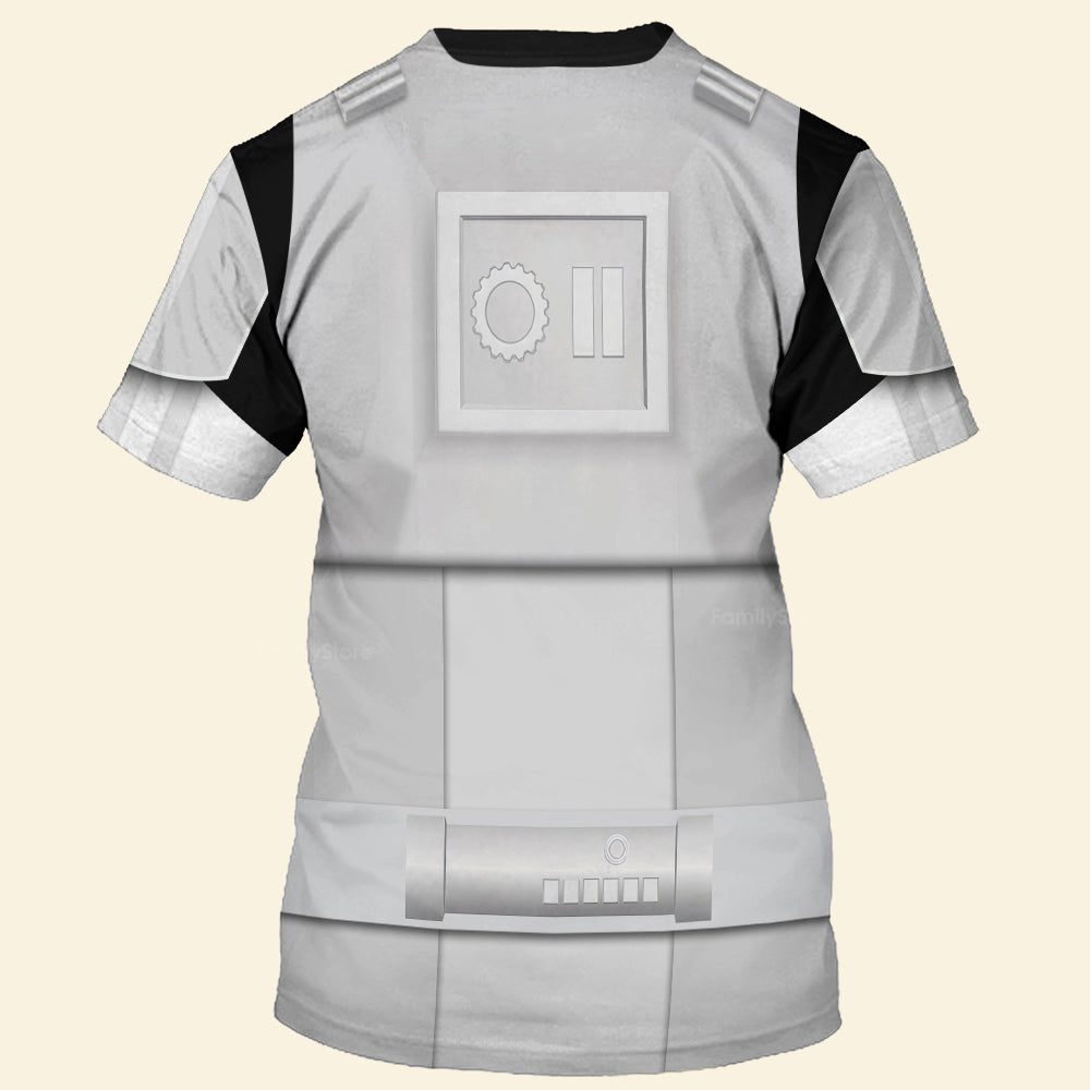 Stwa Stormtrooper 2 Costume T-Shirt For Men And Women CSSWR047