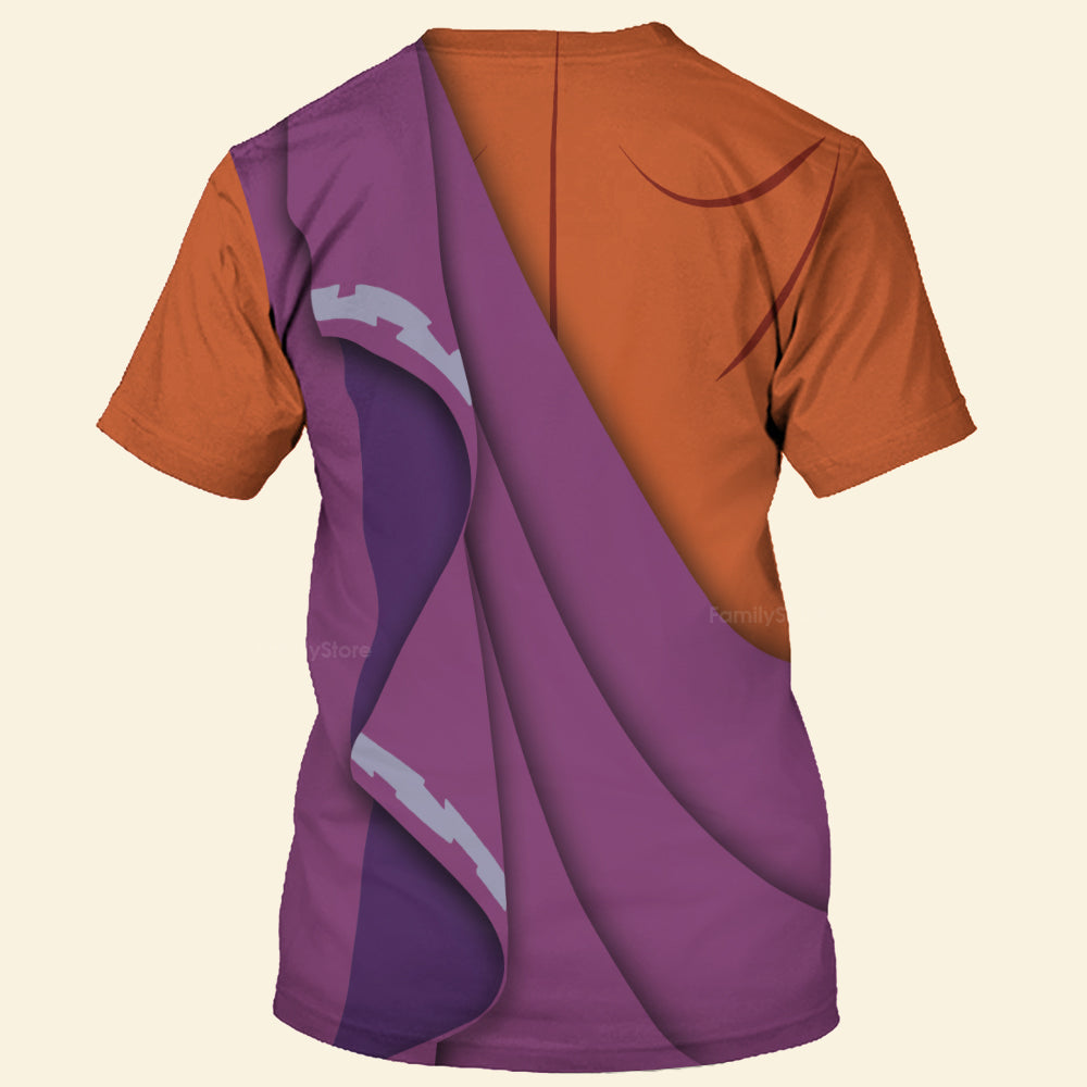 Zeus Hercules Costume - 3D TShirt