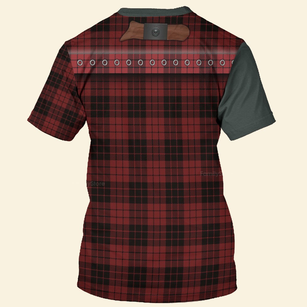 Zed Necrodopolis Disney Zombies 3 Costume - 3D TShirt