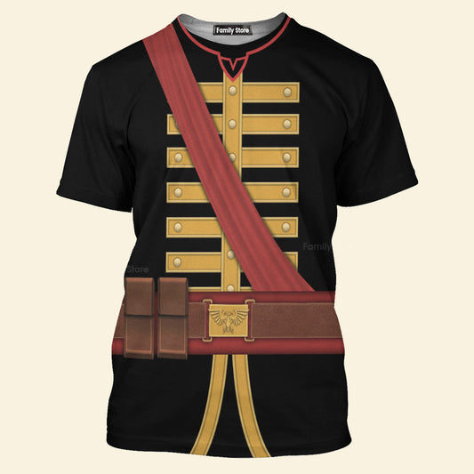 Colonel-Commissar Ibram Gaunt - Costume Cosplay 3D Tshirt