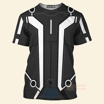 Sam Flynn Tron Legacy Costume - 3D Tshirt