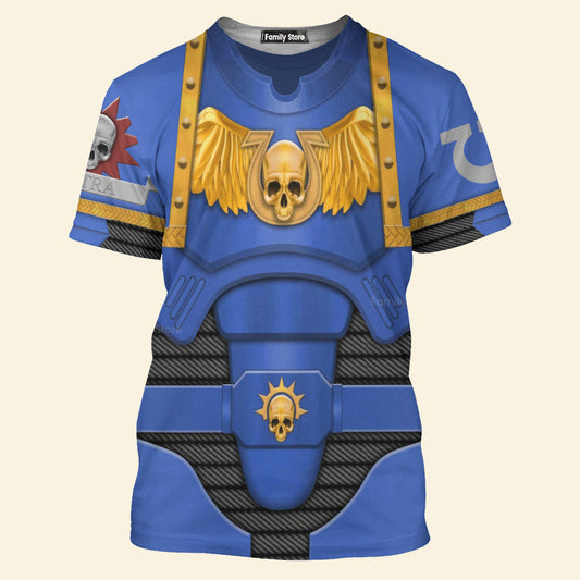 Warhammer Space Marines Video Games V2 - Costume Cosplay T-shirt CSWRH193