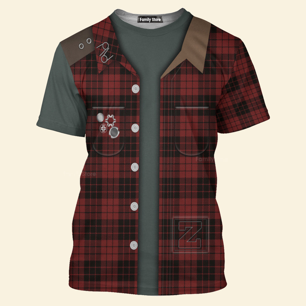 Zed Necrodopolis Disney Zombies 3 Costume - 3D TShirt
