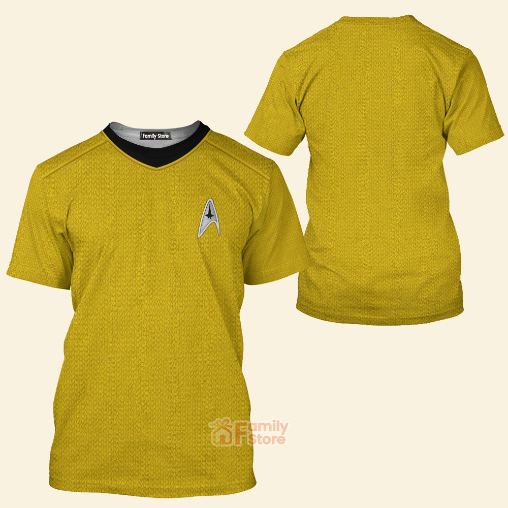 SaTr Into Darkness Gold - 3D TShirt