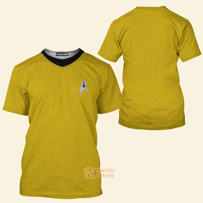 SaTr Into Darkness Gold - 3D TShirt