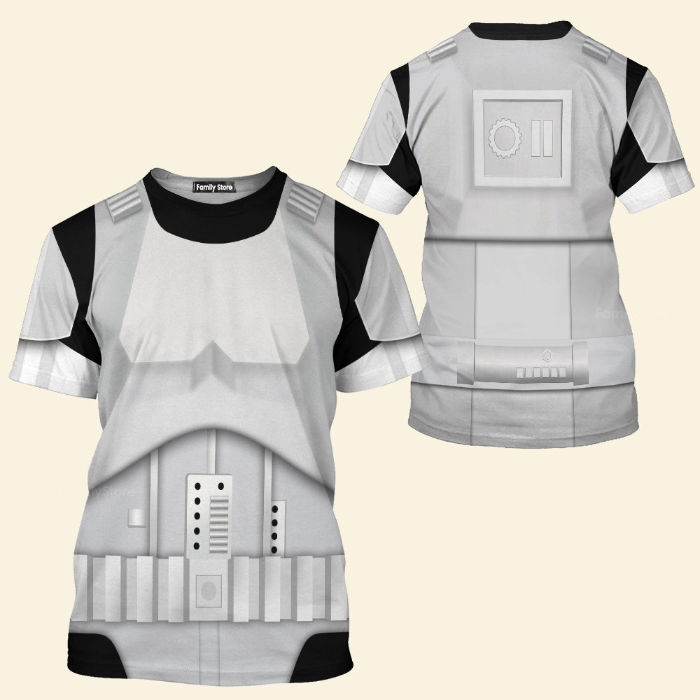Stwa Stormtrooper 2 Costume T-Shirt For Men And Women CSSWR047