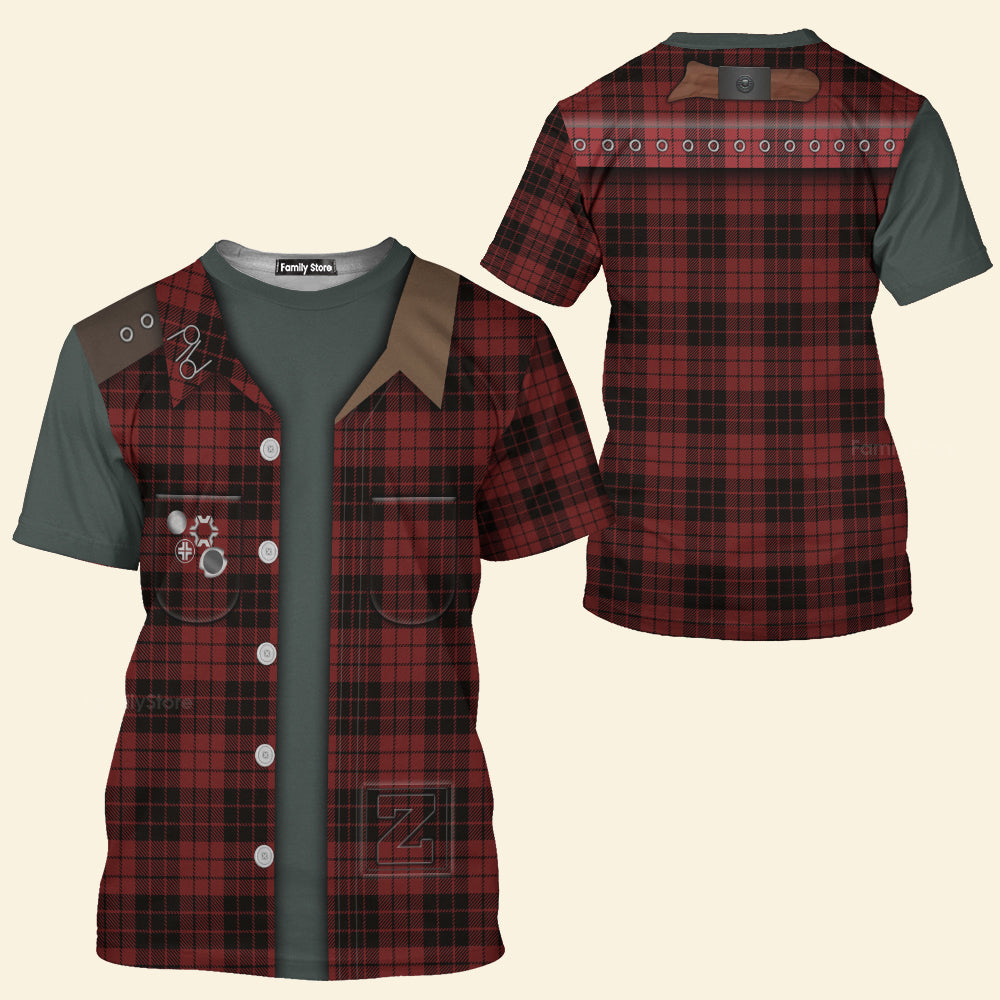 Zed Necrodopolis Disney Zombies 3 Costume - 3D TShirt