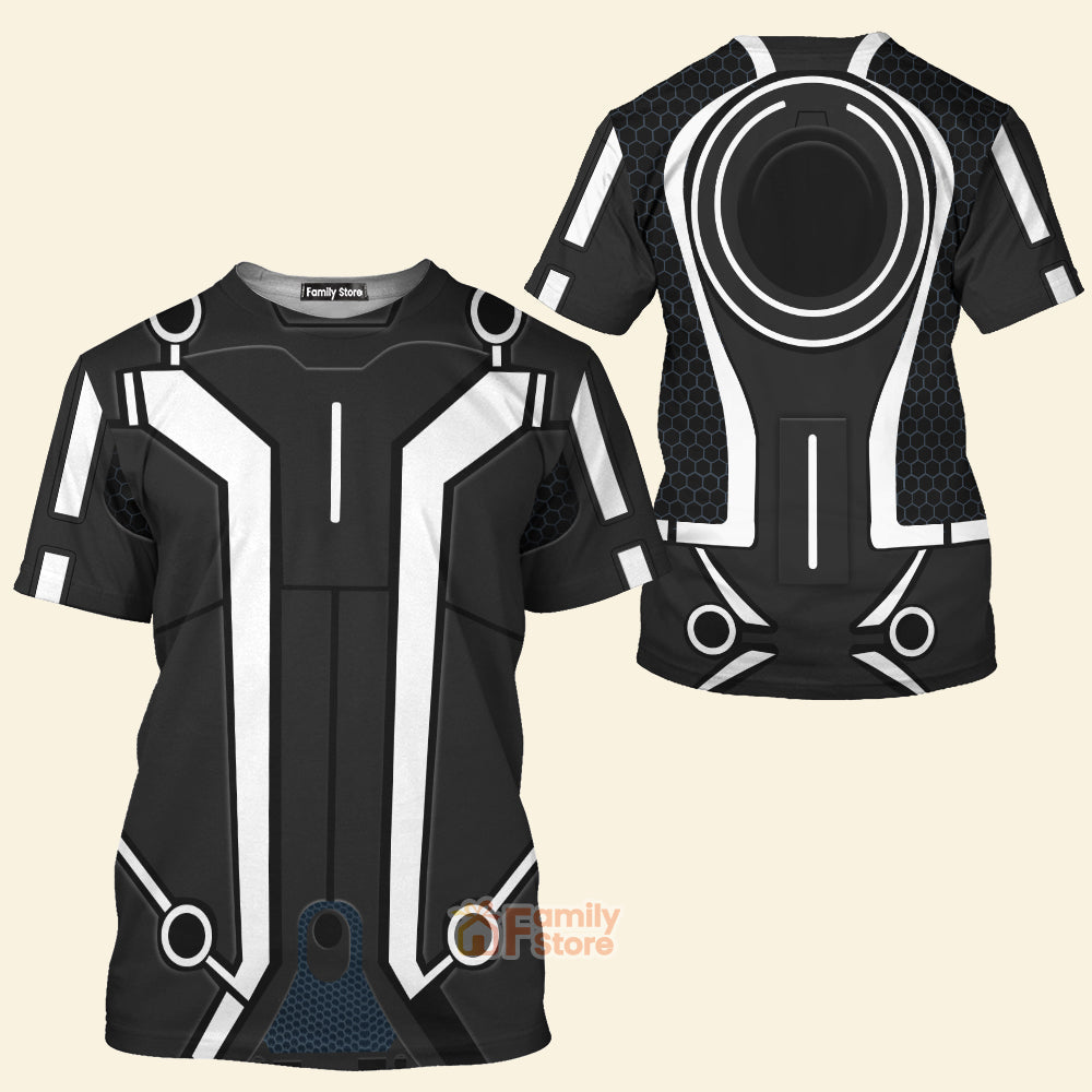 Sam Flynn Tron Legacy Costume - 3D Tshirt