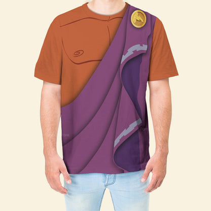 Zeus Hercules Costume - 3D TShirt