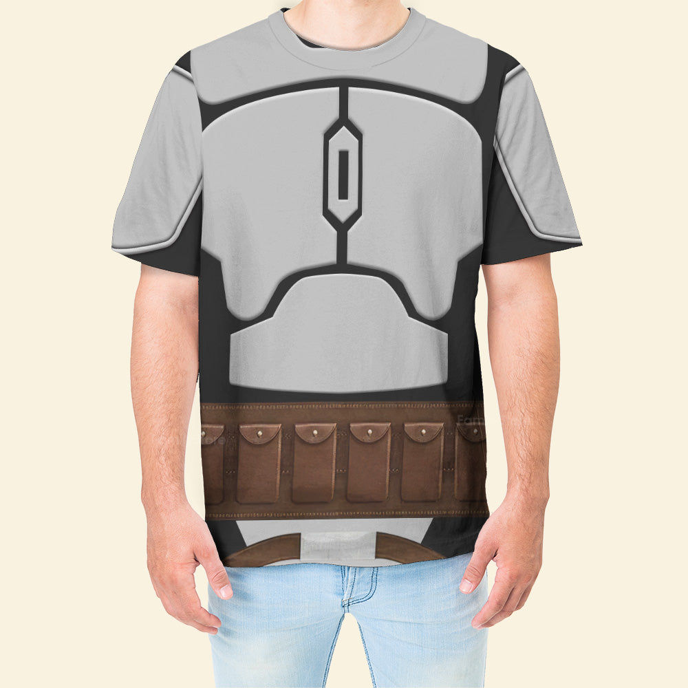 Stwa Jango Fett Costume T-Shirts For Men