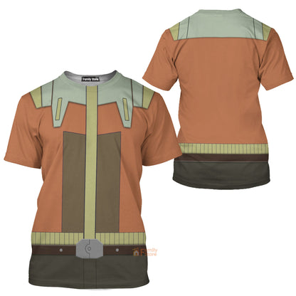 Ezra Bridger Stwa Rebels Costume T-shirt For Men