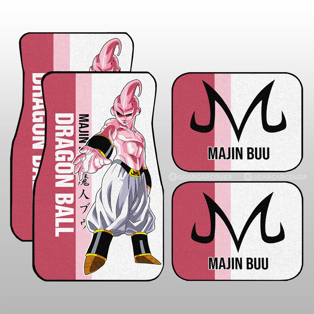 Dragon Ball Car Mats Majin Buu Car Floor Mats Car For Fans Car Floor Mats