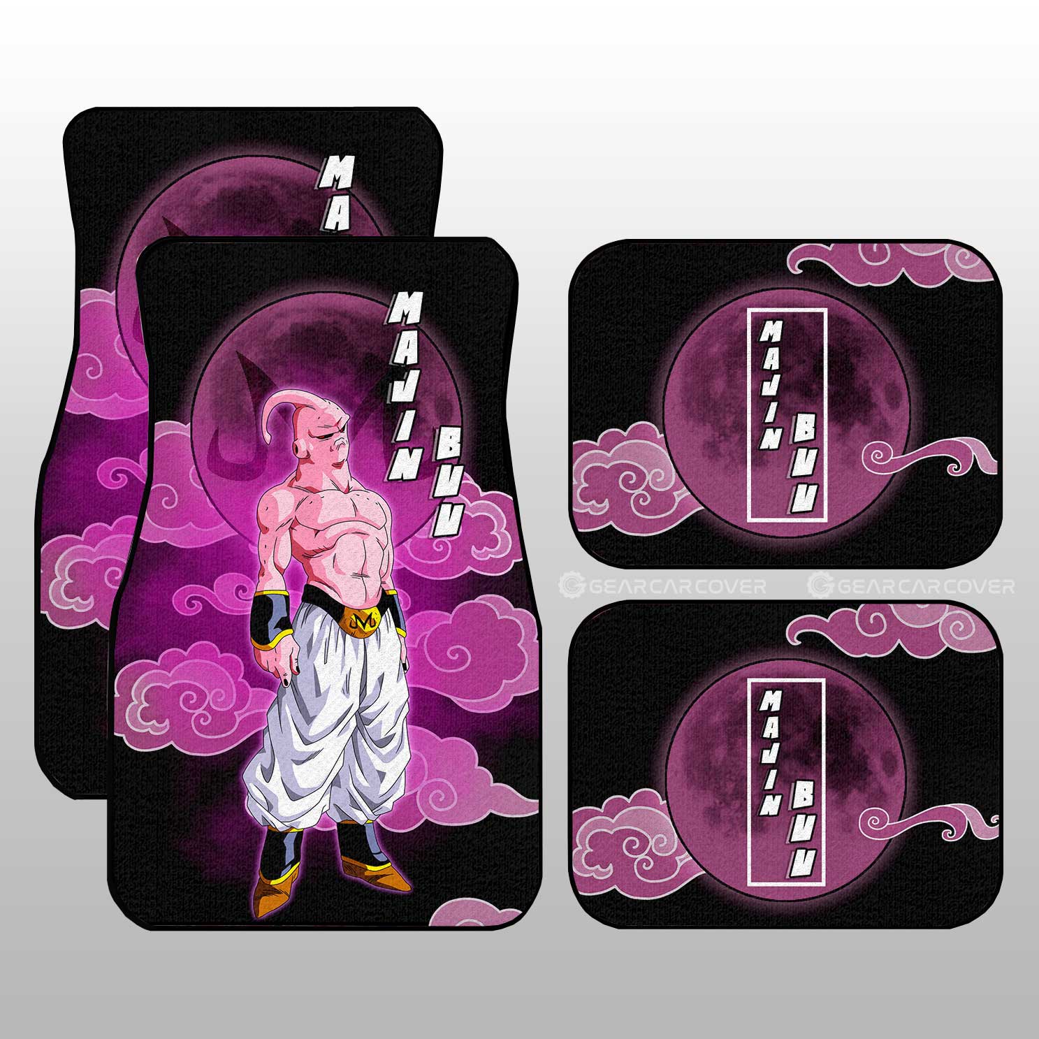 Dragon Ball Car Mats Majin Buu Car Floor Mats Car Interior Floor Mats