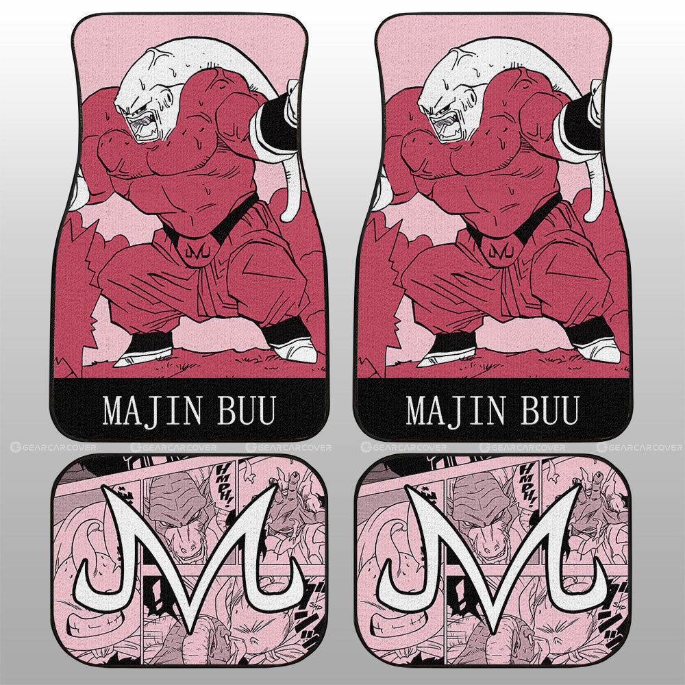 Dragon Ball Car Mats Majin Buu Car Floor Mats Dragon Ball Anime Manga Color Style Car Floor Mats