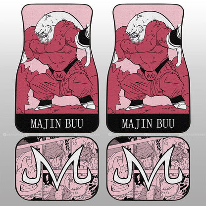 Dragon Ball Car Mats Majin Buu Car Floor Mats Dragon Ball Anime Manga Color Style Car Floor Mats